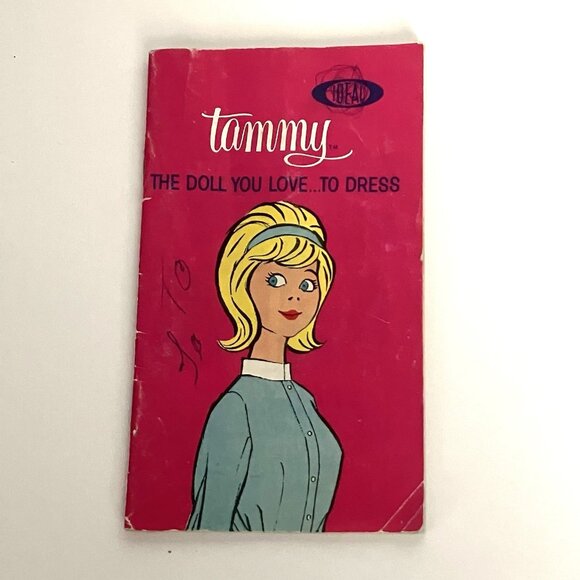 1960s Ideal Tammy Doll 3"x5" Style Book with Outfits for Doll & Family 32 pages - Picture 1 of 11